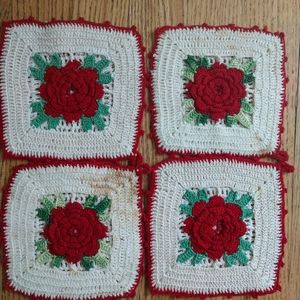 Vintage handmade potholders